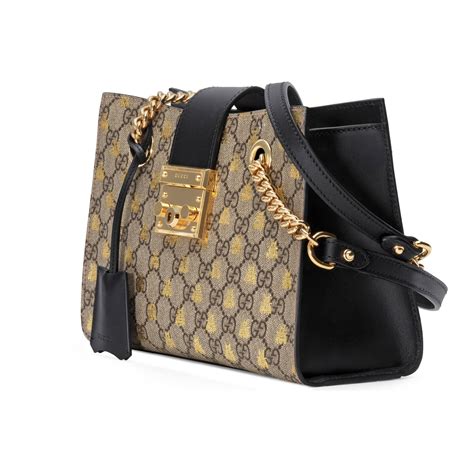 gucci bee bag|gucci padlock small shoulder bag.